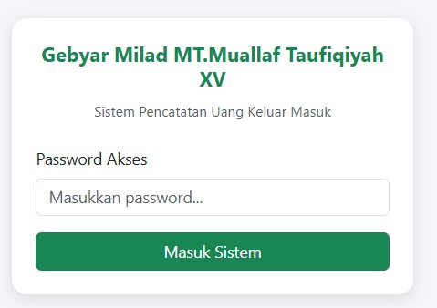 Gebyar Milad Muallaf