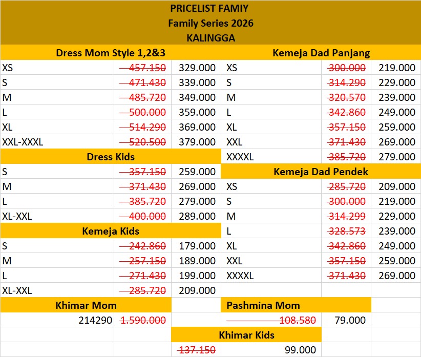 Family Series Kalingga